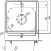 Кухонная мойка IDDIS Strit [STR38P0i77]