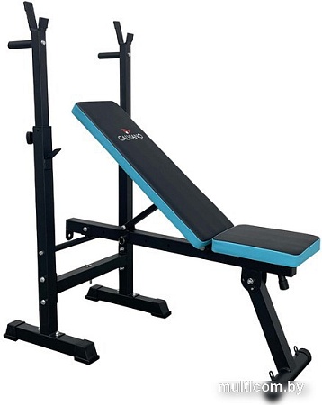 Силовая скамья Calviano 1008 (черный/синий)