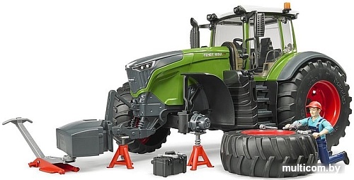 Игрушечный транспорт Bruder Fendt 1050 Vario с фигуркой и аксессуарами 04041
