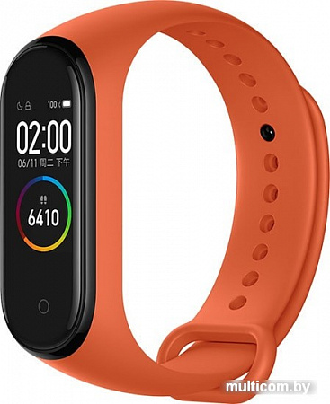 Фитнес-браслет Xiaomi Mi Band 4 (оранжевый, китайская версия)