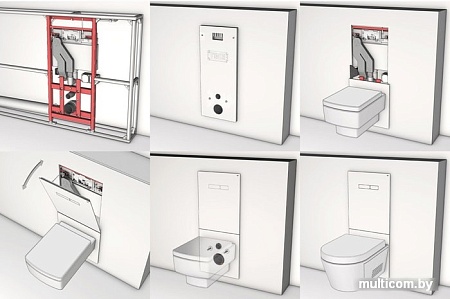 Панель смыва Tece Lux 9650005 (черный)