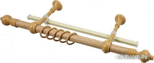 Карниз для штор Legrand Кантри + У-шина 48065550 (2.6 м, дуб ясный)