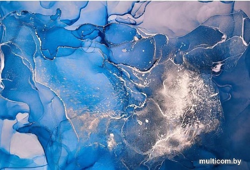 Фотообои Vimala Флюиды синие 270x400