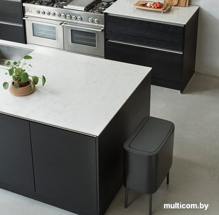 Brabantia Bo Touch Bin 36 л (черный матовый)