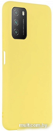 Чехол для телефона Case Cheap Liquid для Poco M3 (желтый)