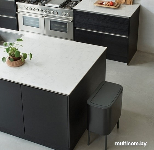 Brabantia Bo Touch Bin 36 л (черный матовый)