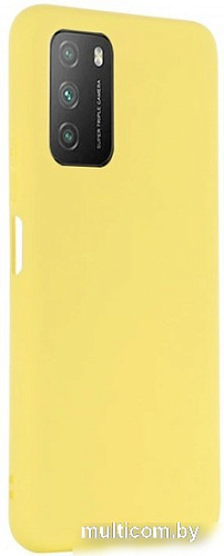 Чехол для телефона Case Cheap Liquid для Poco M3 (желтый)