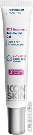 Icon Skin Гель для лица SOS Treatment Для точечного нанесения против воспалений 20 мл