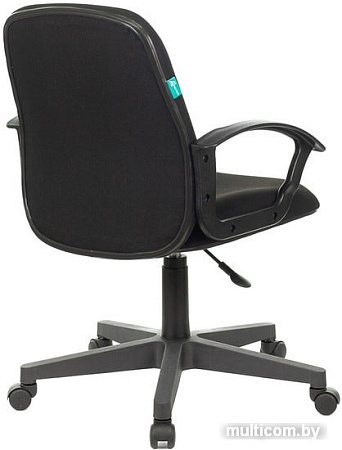 Кресло Бюрократ CH-808-LOW/#B (черный)