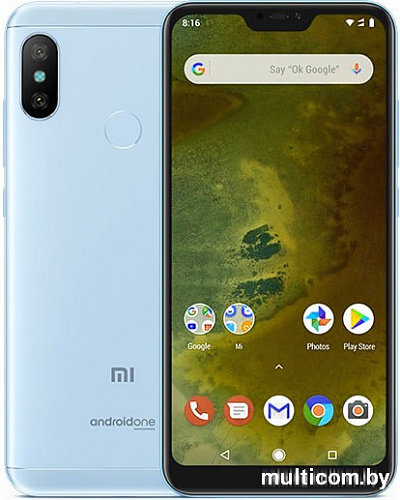 Смартфон Xiaomi Mi A2 Lite 3GB/32GB (золотистый)