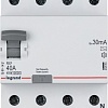Устройство защитного отключения Legrand RХ3 4P 40A 30mA 10kA 4M тип АС 402063