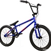 Велосипед Stark Madness BMX 1 2025 (разобранный, ярко-синий/красный/черный)