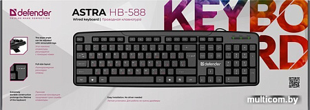 Клавиатура Defender Astra HB-588 RU