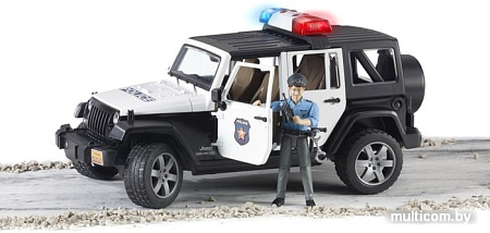 Bruder Jeep Wrangler Unlimited Rubicon Police 02526