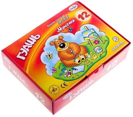 Гуашь Гамма Мультики 221032 (12 цв.)