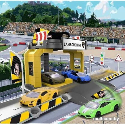 Игрушечный транспорт DICKIE Majorette Creatix Lamborghini с машинкой 212050003