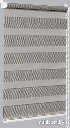 Шторы день-ночь Delfa Сантайм День-Ночь Масо МКД DN-41605 (52x160, серый)