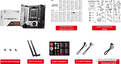 Материнская плата MSI MPG B650I Edge WiFi