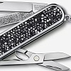 Мультитул Victorinox Classic Brilliant Crystal (черный/серебристый)