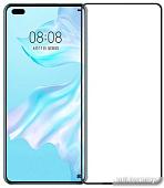 Защитное стекло Case 111D для Huawei P40 (черный глянец)