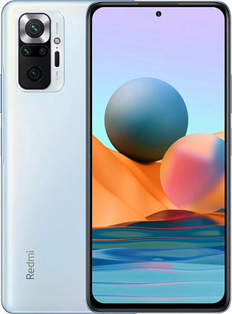 Смартфон Xiaomi Redmi Note 10 Pro 6GB/128GB (голубой лед)