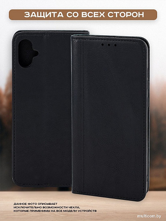 Чехол для телефона Case Book для Poco X6 5G/Redmi Note 13 Pro 5G (черный)