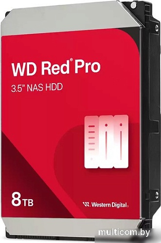 Жесткий диск WD Red Pro 8TB WD8005FFBX