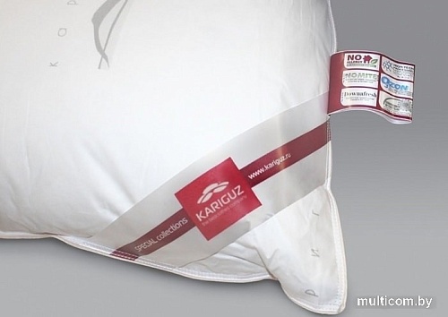 Спальная подушка Kariguz Тюльпаны ТЛ11-3 (50x68 см)