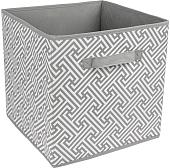 Коробка для хранения Handy Home Орнамент UC-227 (серый)
