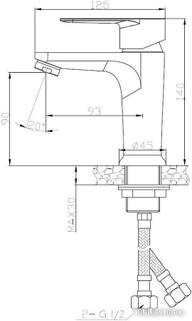 Смеситель Esko Cairo CI 26 M