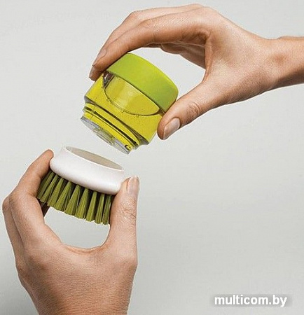 Щетка с дозатором Joseph Joseph Palm Scrub 85004 (зеленый)