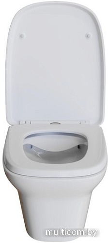 Унитаз White Wave Stone (белый глянец)