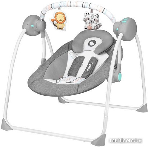 Качалка Lionelo Ruben (серый/бирюзовый)