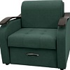 Кресло Сириус Лидер-2 ППУ 95x110 (Eva 19 велюр темно-зеленый)