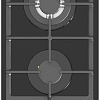 Варочная панель ZorG HAG31 FDW black