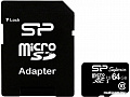 Карта памяти Silicon-Power microSDXC Superior UHS-1 (Class 10) 64GB [SP064GBSTXDU1V10SP]