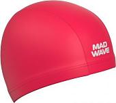 Шапочка для плавания Mad Wave Adult Lycra 06W (красный)