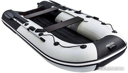 Моторно-гребная лодка Ривьера Компакт R-K-3600 НД lg/bl (светло-серый/черный)