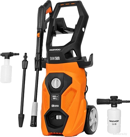 Мойка высокого давления Daewoo Power DAW 500 (с пеногенератором Daewoo Power DAW 10)