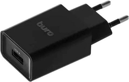 Сетевое зарядное Buro BUWA1 (черный)