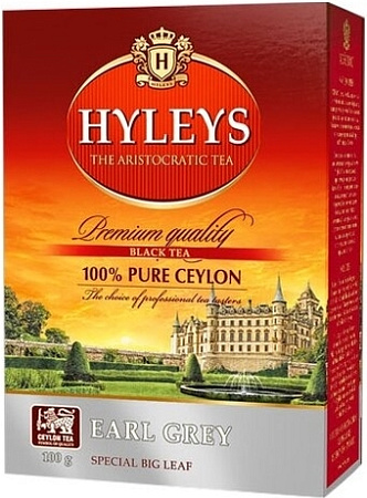 Черный чай Hyleys Эрл Грей 100 г