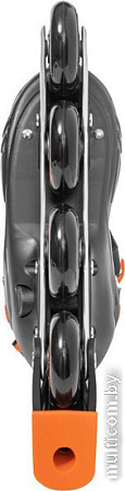 Роликовые коньки Ricos Stream PW-153B S (р. 33-36, черный/оранжевый)