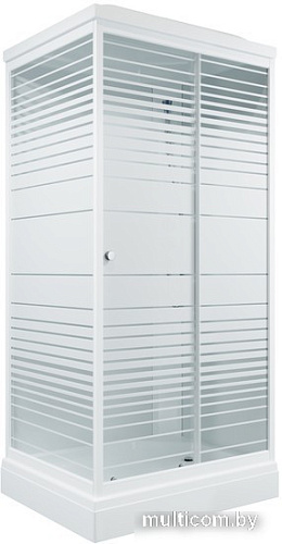 Душевая кабина Triton Квадро А3 ДН4 100х80 R (полосы)