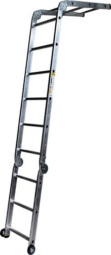 Лестница-помост Алюмет SMS363 (3x6x3 ступеней)