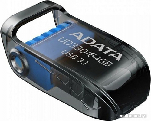 USB Flash A-Data UD330 64GB (черный)