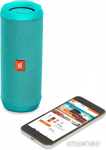 Беспроводная колонка JBL Flip 4 (бирюзовый)