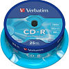 CD-R диск Verbatim 700Mb Verbatim DL Extra Protection 52x CakeBox 25 шт. 043432