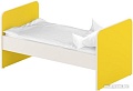 Кровать Славянская столица ДУ-КО12 (белый/желтый)