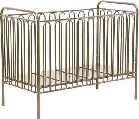 Детская кроватка Polini Kids Vintage 150 (бронзовый)