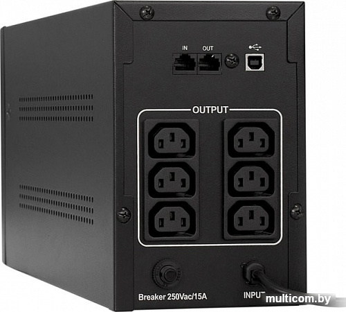 Источник бесперебойного питания ExeGate SpecialPro UNB-1200.LED.AVR.C13.RJ.USB